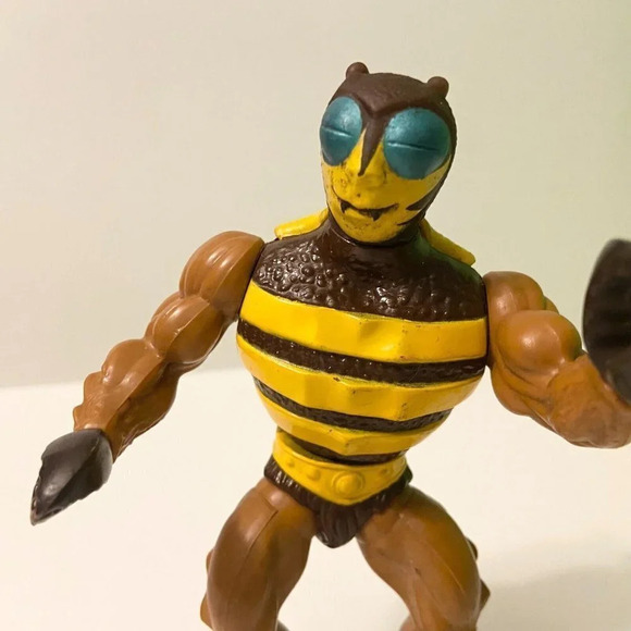 Vintage 1983 MOTU  Buzz Off Masters Of The Universe He Man Incomplete - Picture 2 of 10